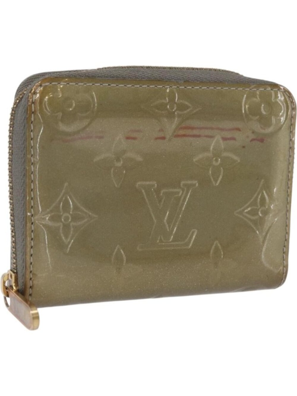 LOUIS VUITTON Vernis Zippy Coin Purse Coin Purse Veil Bronze M93052
